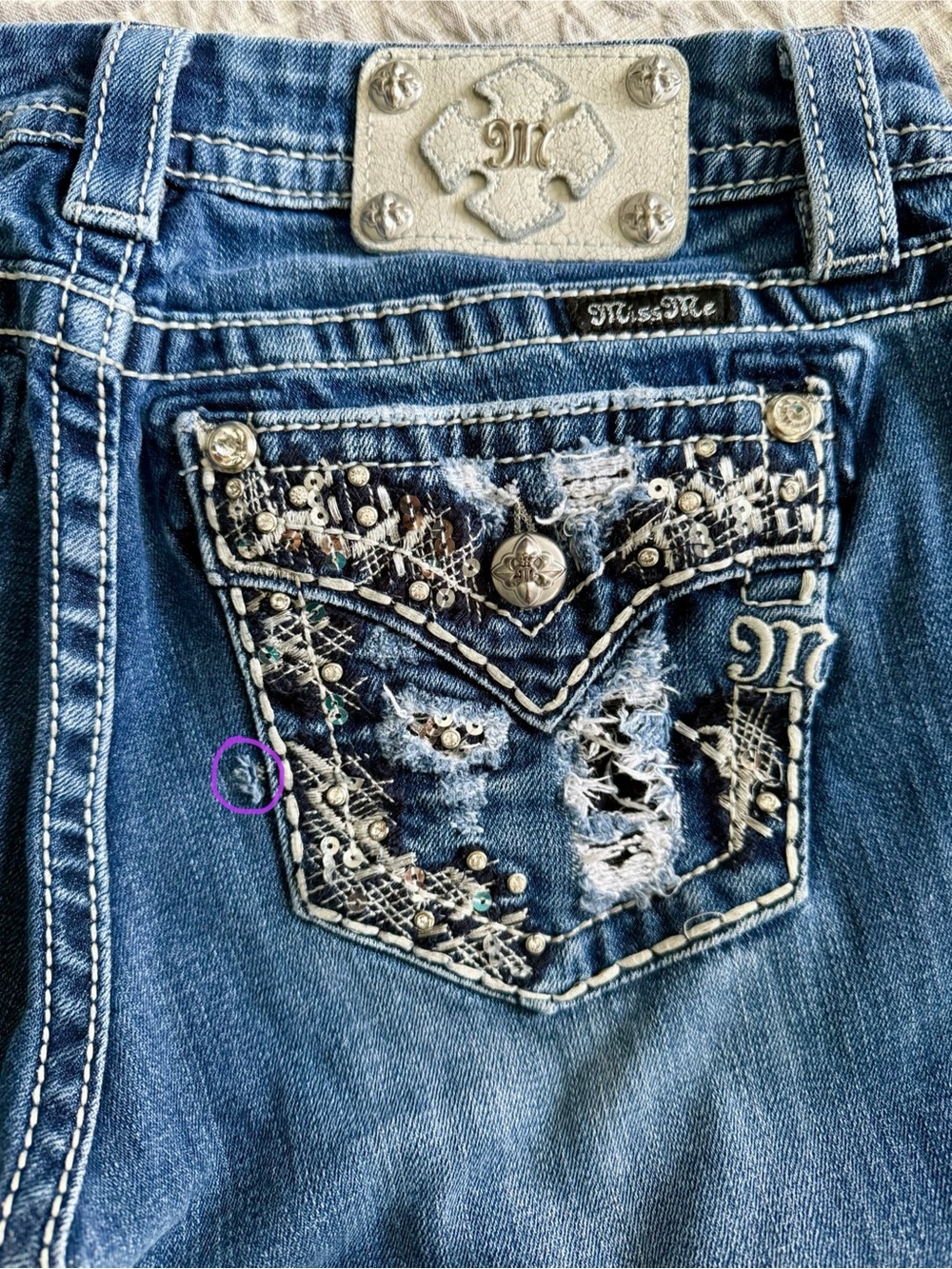 Miss Me Mid-Rise Boot Cut Jeans - Picture 4 of 6